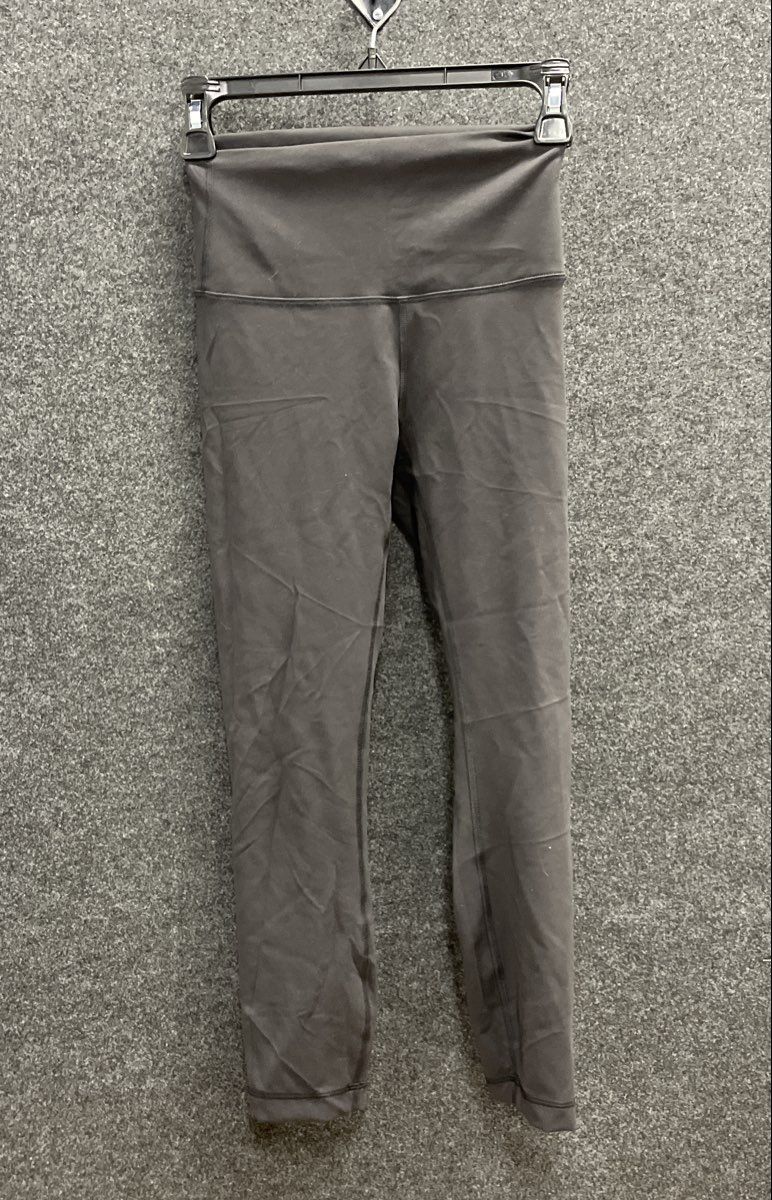 Lululemon Women's High-Rise Activewear Leggings Dark Gray Charcoal Size 4