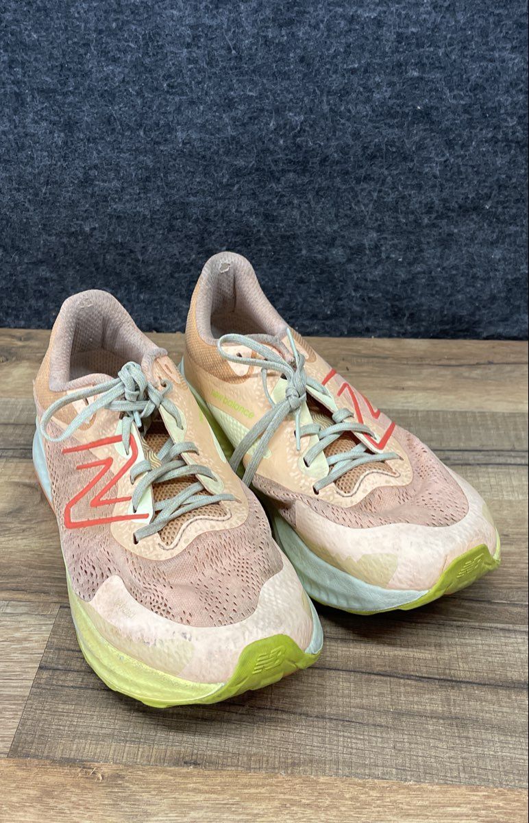New Balance DynaSoft Nitrel v5 Salmon Pink Trail Running Shoes Women's Size 11