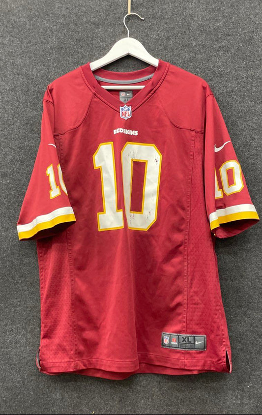Nike Washington Redskins Robert Griffin III RG3 #10 On Field Jersey Sz XL