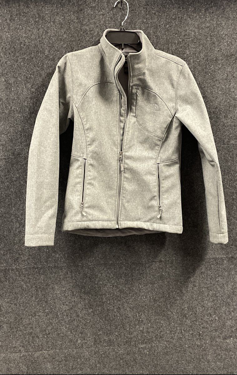 The North Face Women's Apex Bionic Softshell Jacket Heathered Grey Size S