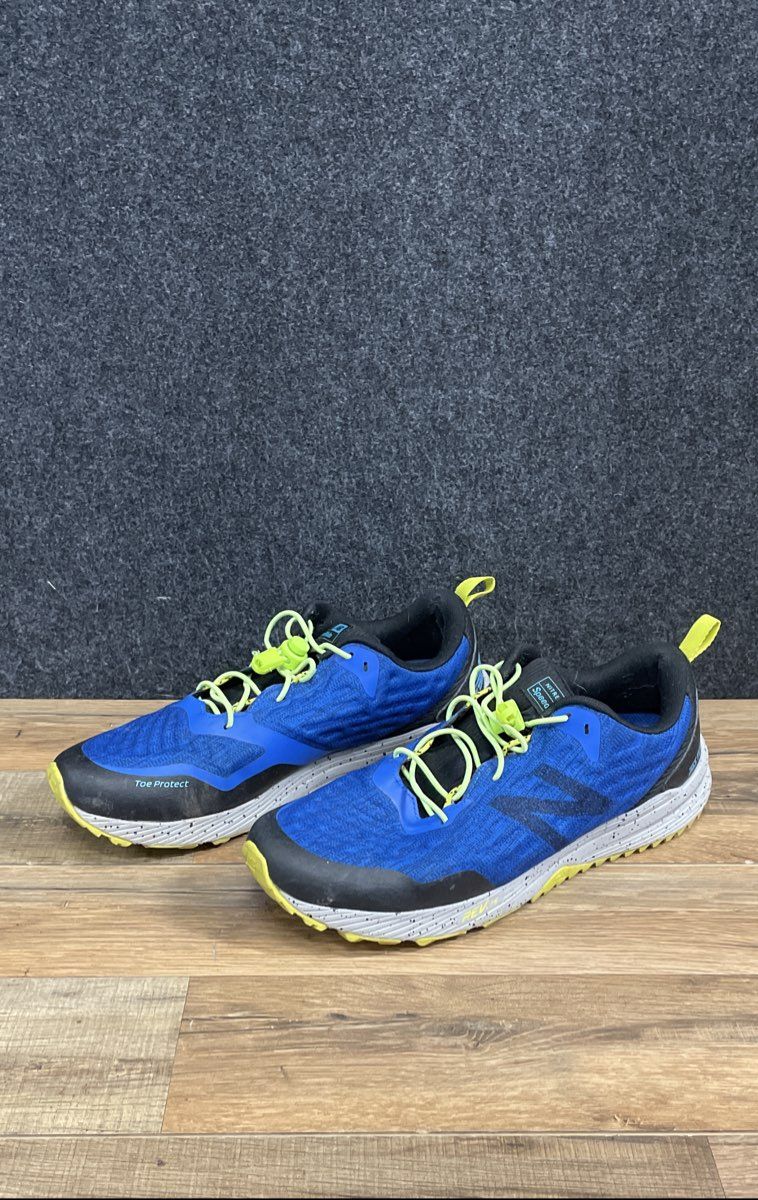 New Balance Nitrel v3 Trail All Terrain Blue Running Shoes Men's Size 10.5