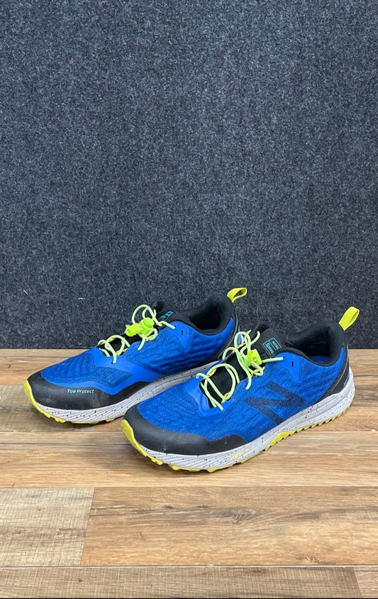 New Balance Nitrel v3 Trail All Terrain Blue Running Shoes Men's Size 10.5