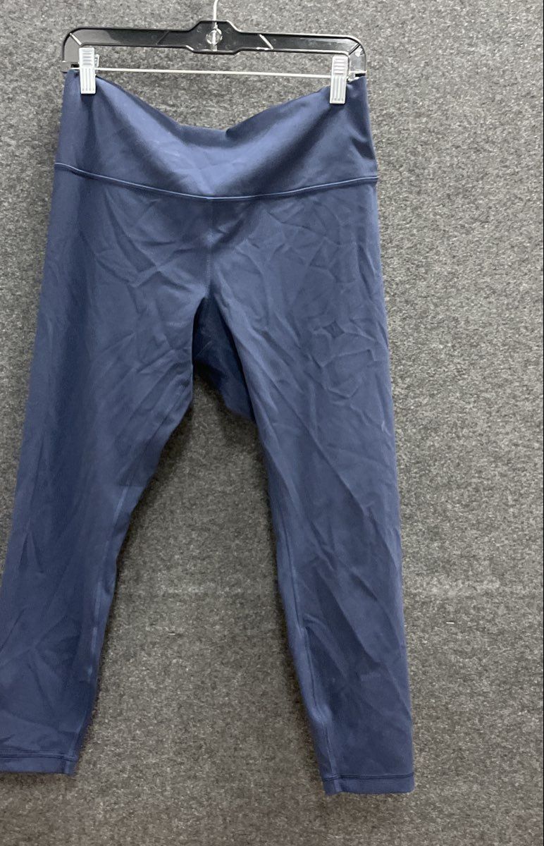 Lululemon Women's Wunder Train High-Rise Tight 25" Navy Blue Leggings Sz 14