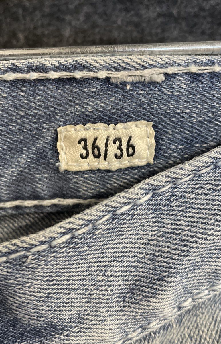 Ariat Men's M2 Traditional Relaxed Boot Cut Light Wash Denim Jeans Sz 36x36