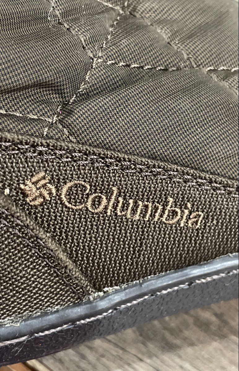 Columbia Minx Brown Quilted Waterproof Faux Fur Winter Boots Women's Size 10