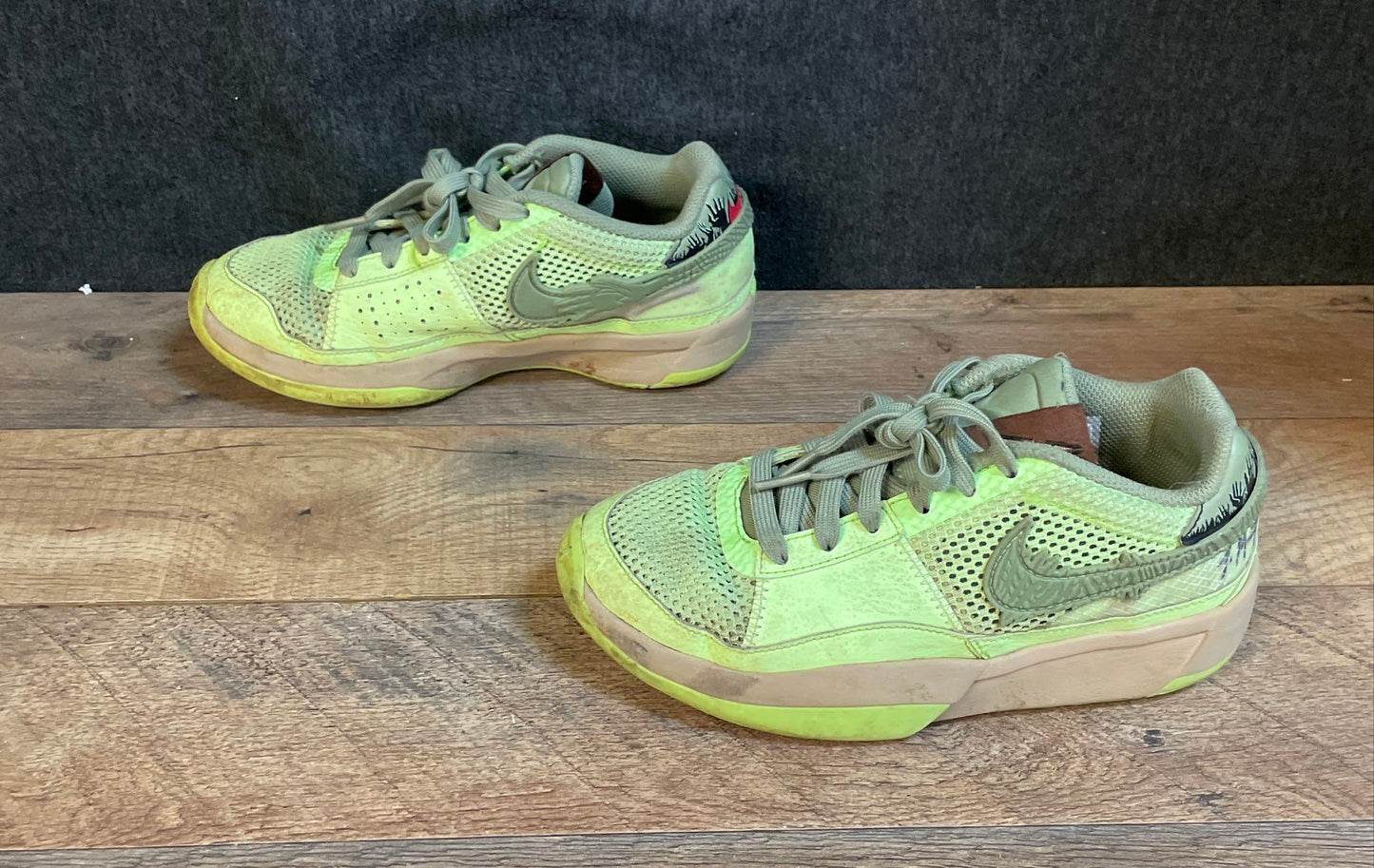 Nike Ja 1 Zombie Halloween Basketball Shoes Youth Size 3.5Y