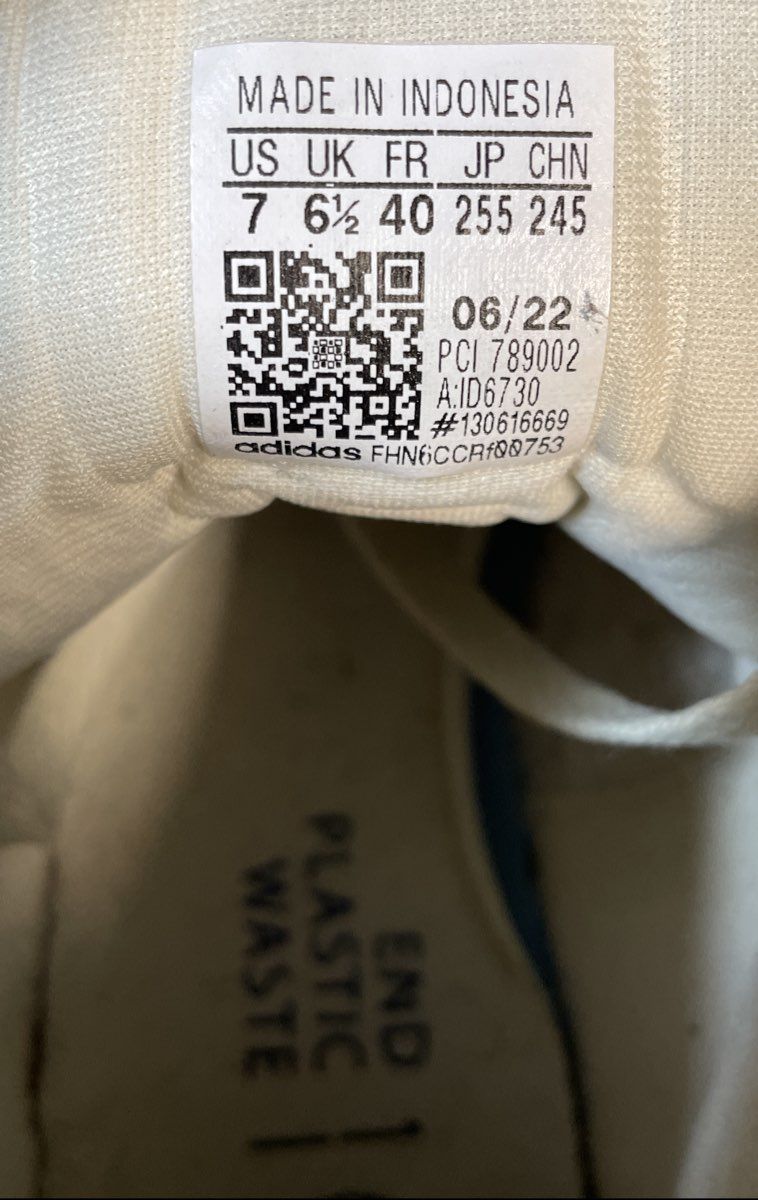 Adidas Top Ten Hi Off White Royal Blue Basketball Sneakers Size 7