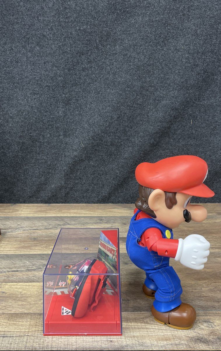 Carrera RC Mini Mario Kart & It's-A Me Mario Figure Lot Nintendo Toys