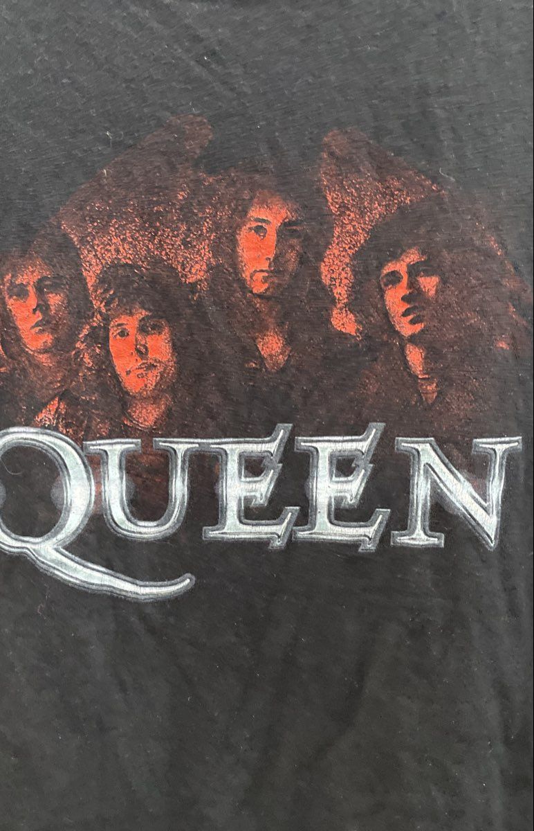 Queen Band Members Portrait Logo T-Shirt 2013 Licensed Reprint Bravado Sz M
