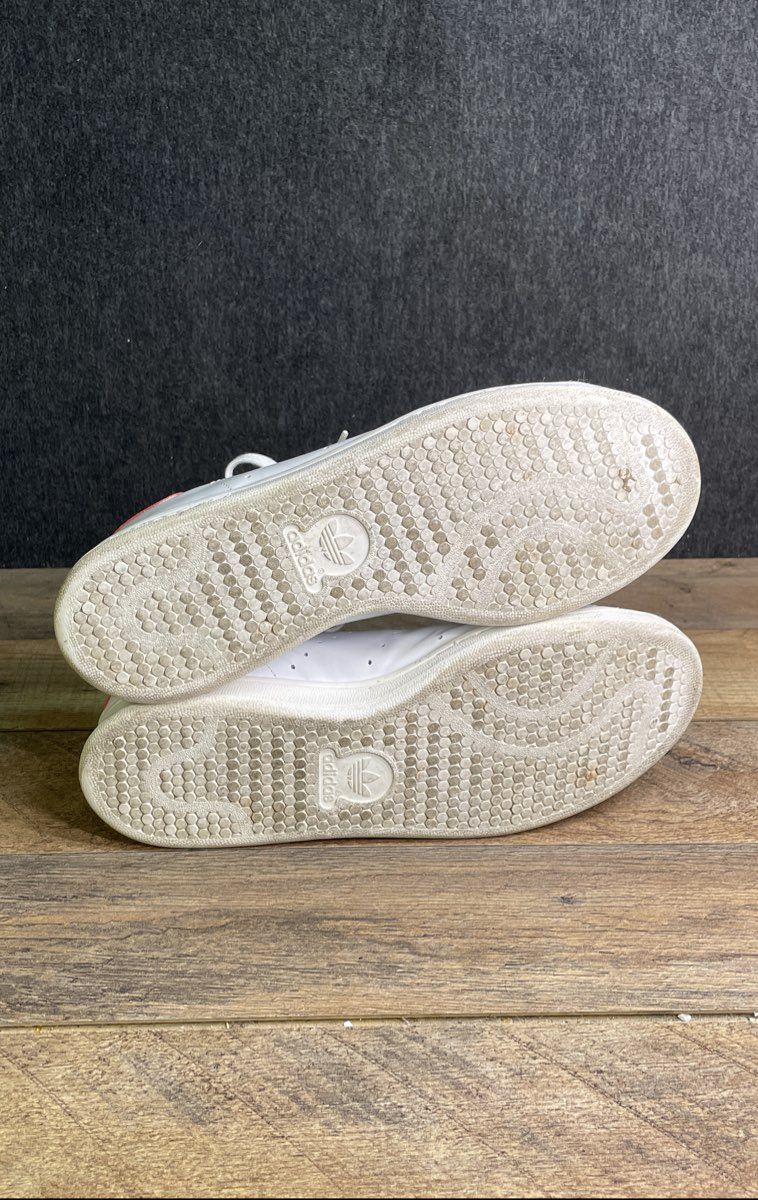 Adidas Stan Smith White Pink Leather Women's Sneakers Size 7
