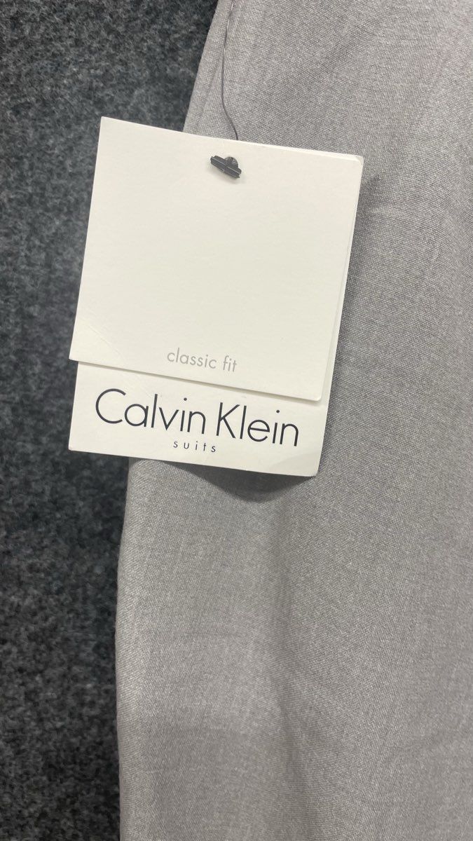 Calvin Klein Women's Gray Classic Fit Suiting Dress Slacks Pants Sz 8 NWT