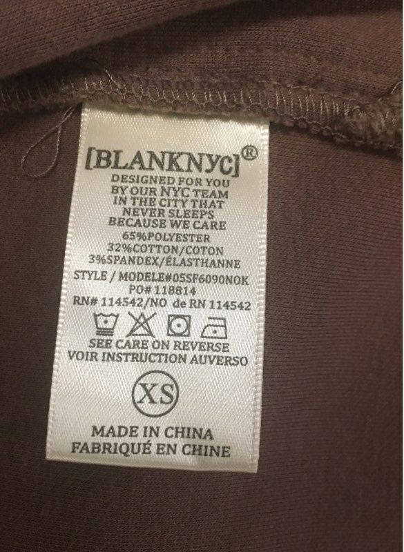 Brown Blank NYC Jacket - Size XS