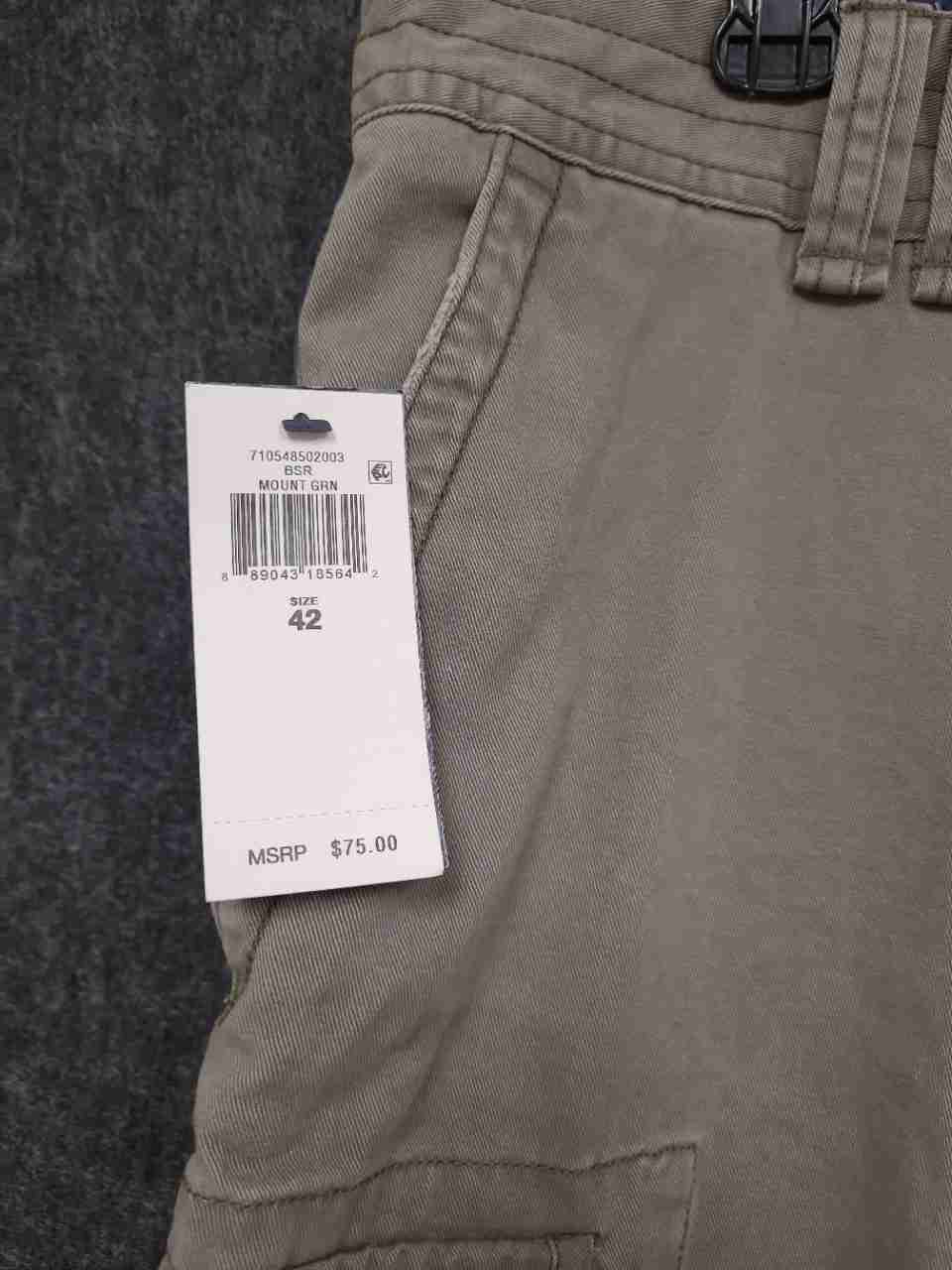 Polo Ralph Lauren Men's Mount Green Classic Polo Chino Cargo Shorts NWT Sz 42