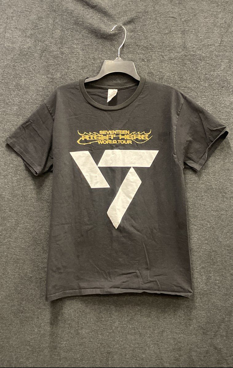 Seventeen Right Here World Tour 2024 U.S. Concert T-Shirt Hanes Sz M