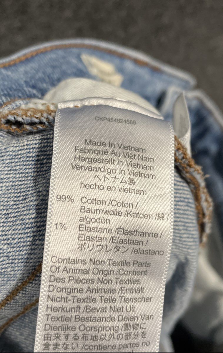 Madewell Women's Mid-Rise Perfect Vintage Jean Light Wash Raw Hem Sz 27