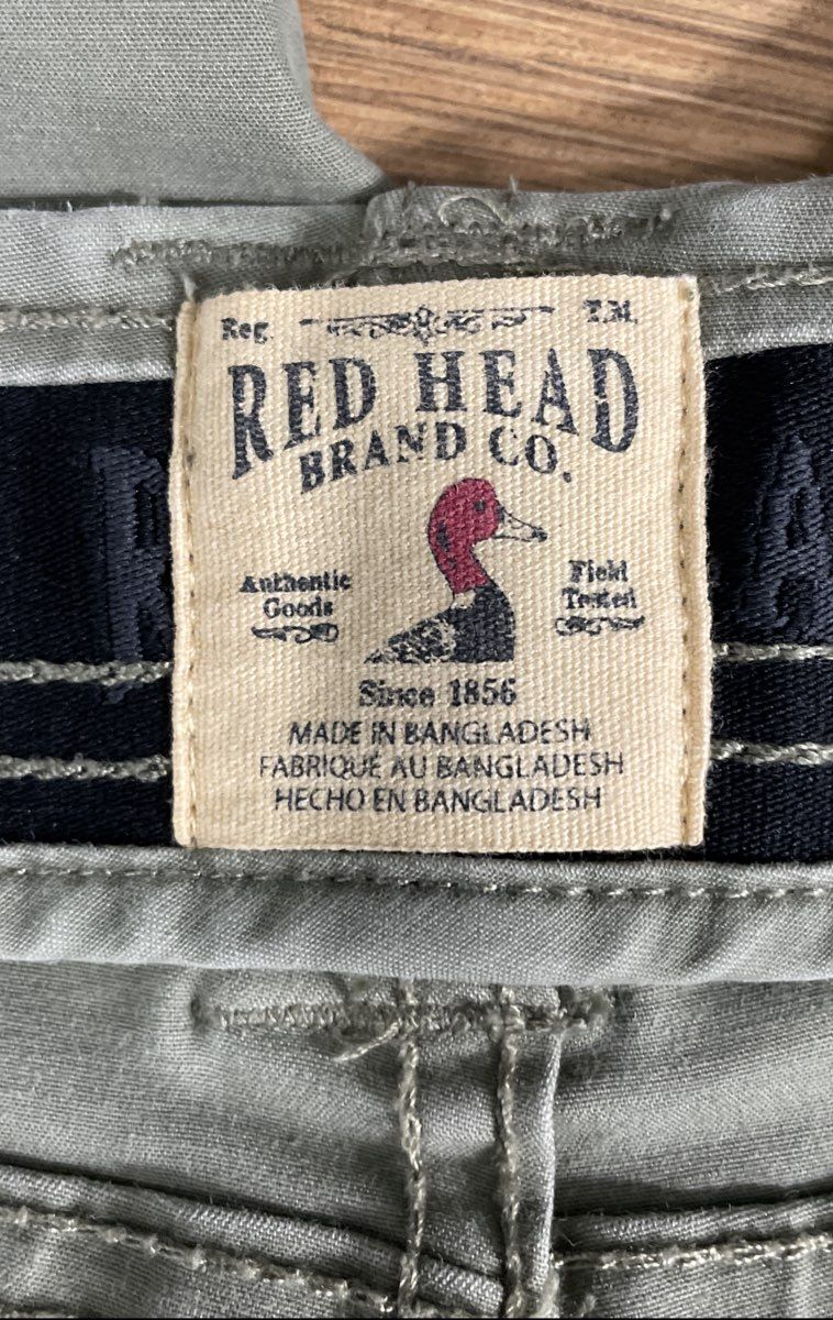 Red Head Men's Work Pants Lot of 2 Gray Olive Technical Utility 42x30