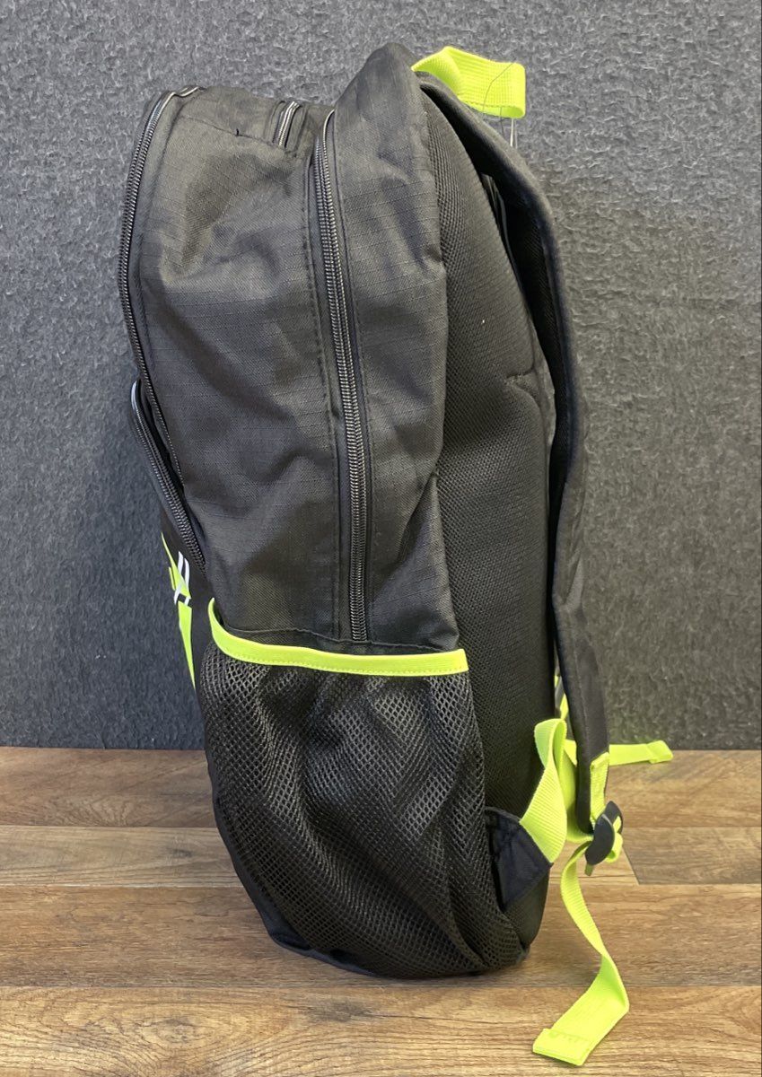Nike Black Neon Green All In Graphic Backpack School Bag NWT