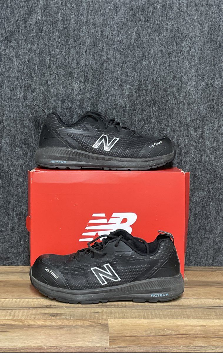 New Balance Logic Toe Protect Black Women's Industrial Work Shoes Size 7.5