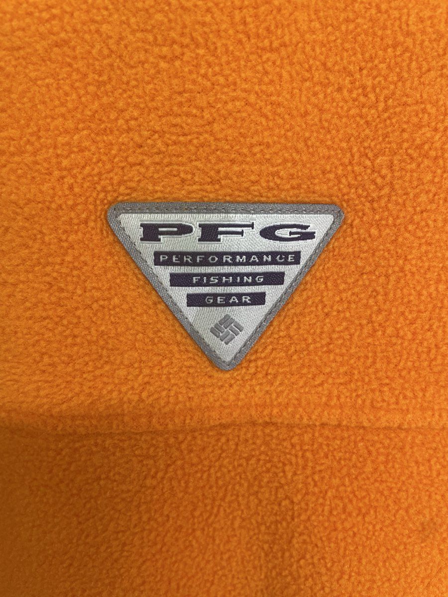 Columbia PFG Men's Orange Hart Mountain II Fleece Snap Pullover Sz L