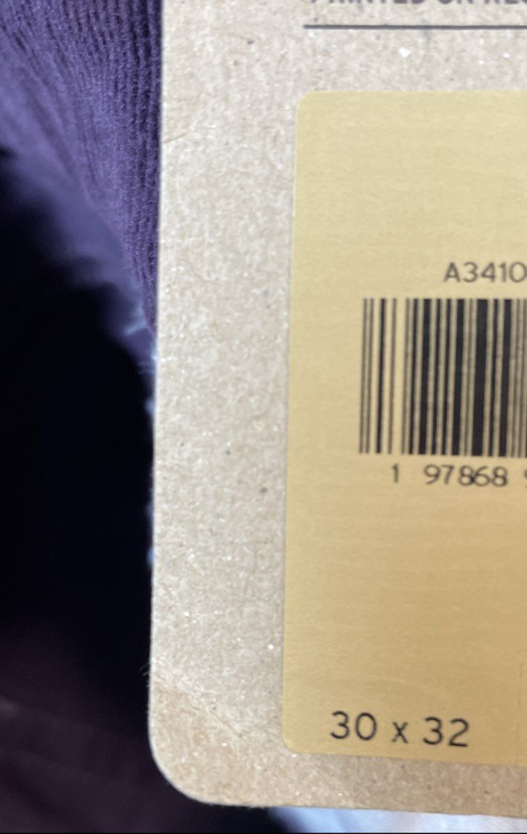 Levi's Women's 726 Flare Corduroy Pants Purple High Rise Size 30x32 NWT