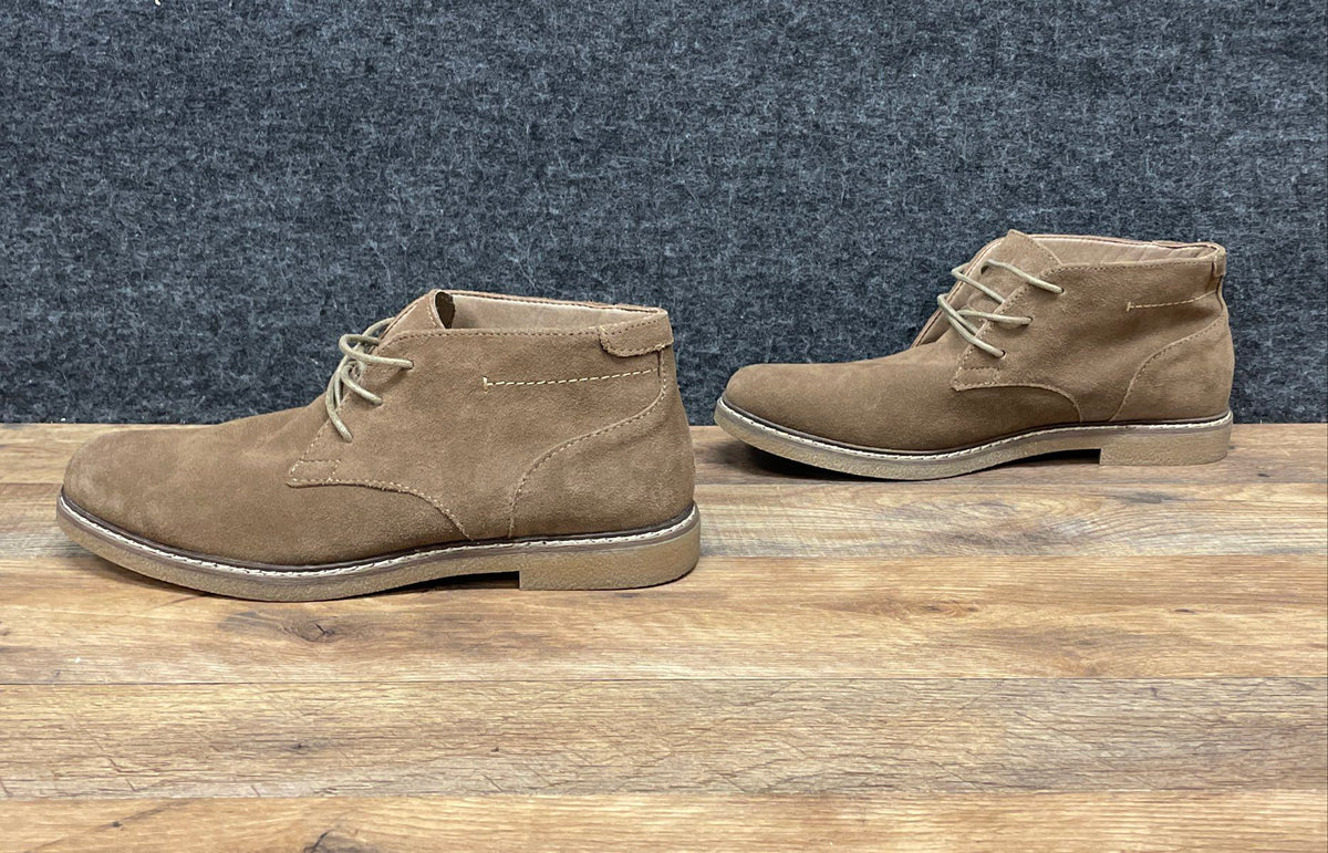 Sonoma Goods for Life Byron Sand Suede Chukka Desert Boots Men's Size 9.5