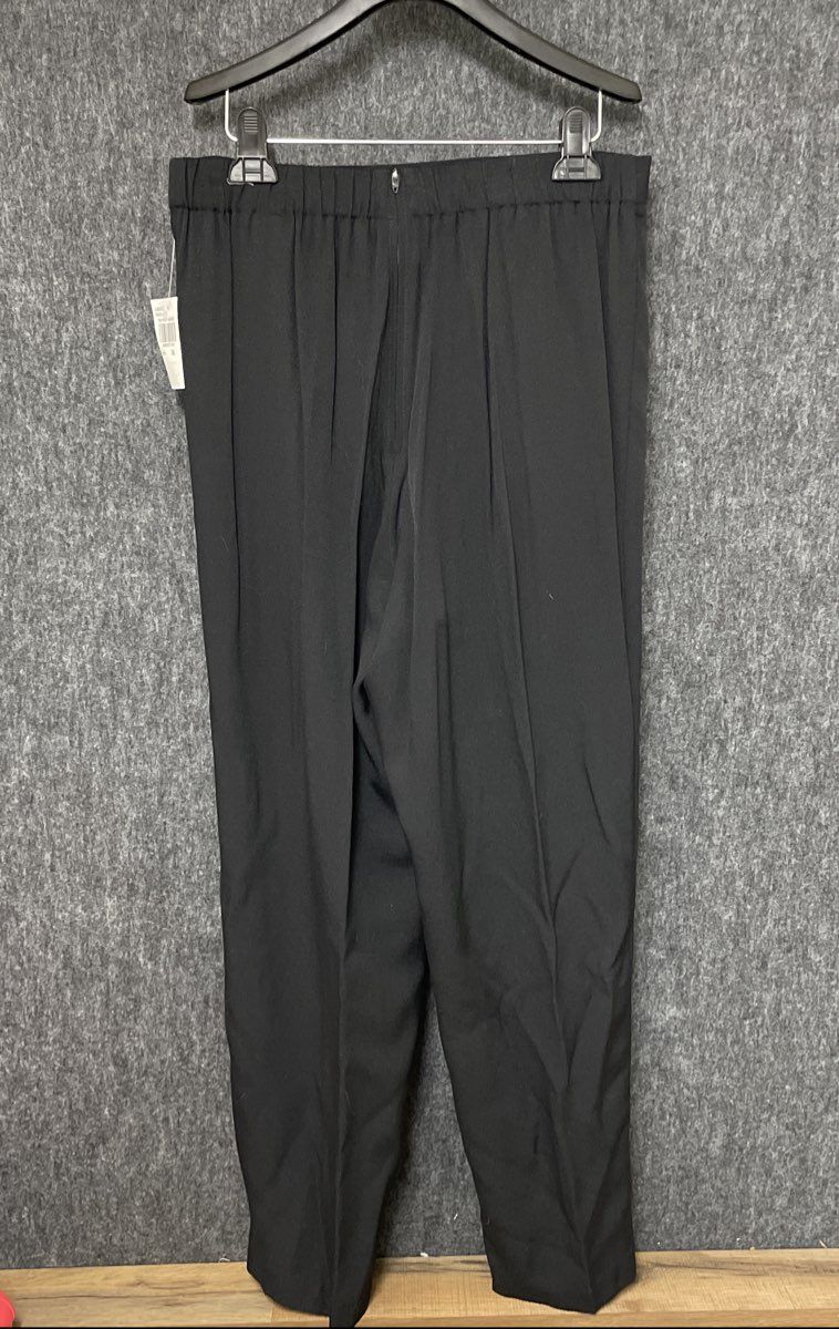 Petite Perceptions Women's Red Black Two-Piece Suit Vintage 90s Size 14 NWT