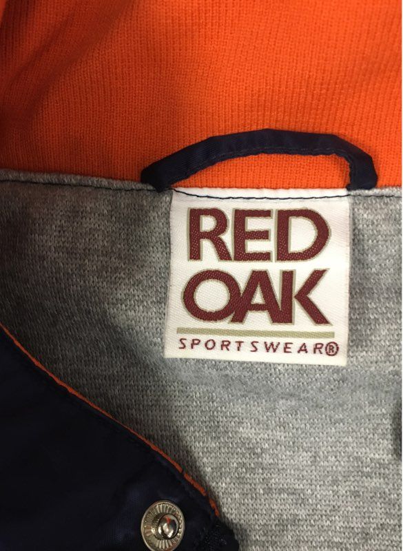 Vintage 90s Red Oak Men's Virginia Cavaliers UVA Windbreaker Navy Jacket Sz L