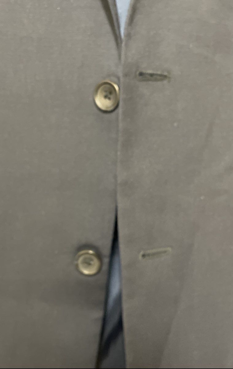 Banana Republic Men's Navy Blue Tailored Fit Wool Blend 2-Button Blazer Sz 42R
