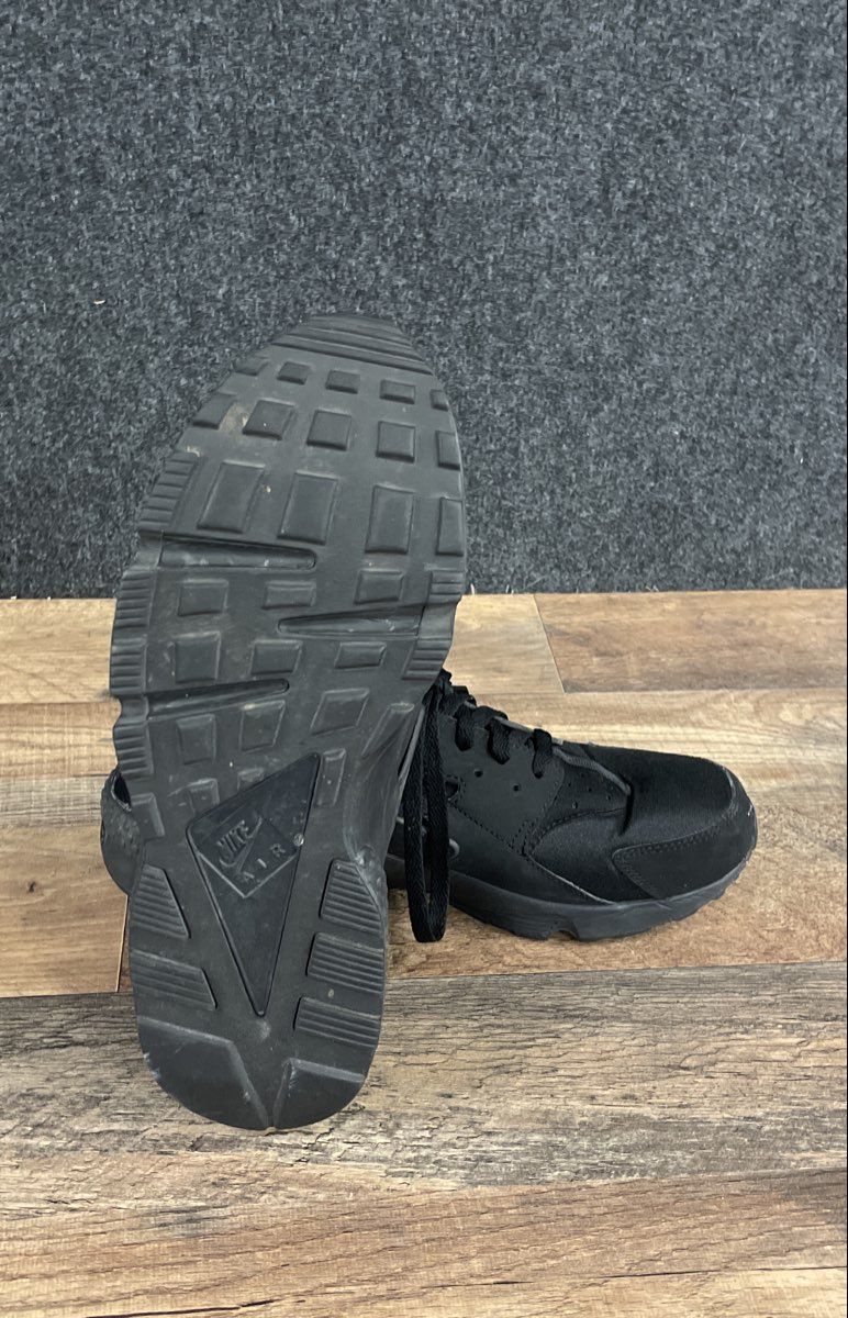 Nike Air Huarache Triple Black Men's Running Shoes Size 10