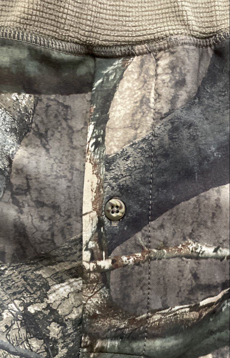 Russell Outdoors Men's Tundra L2 Hunting Pants Mossy Oak Camo Fleece Lined 3XL