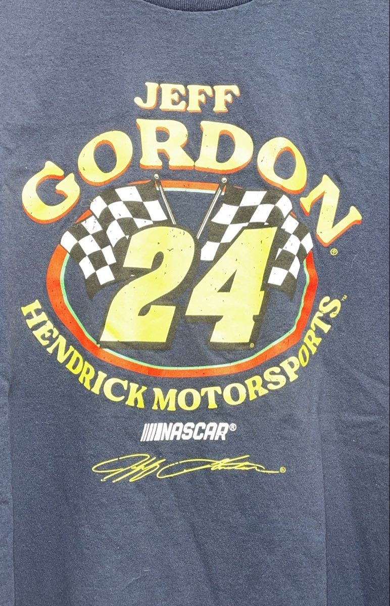 Jeff Gordon #24 Hendrick Motorsports NASCAR Racing T-Shirt Sz XXL