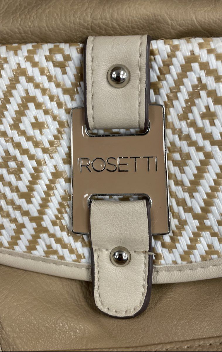 Rosetti Green Tan Faux Leather Shoulder Bag Handbag Lot of 2