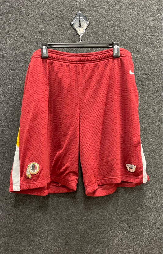 Nike Men's NFL Washington Redskins Burgundy Dri-FIT Mesh Training Shorts XXL