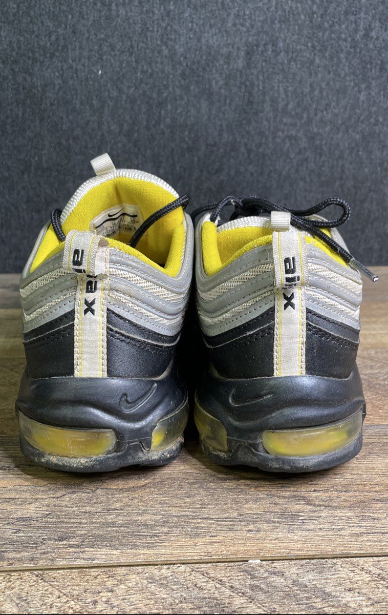 Nike Air Max 97 Steelers Black White Amarillo Men's Sneakers Size 11