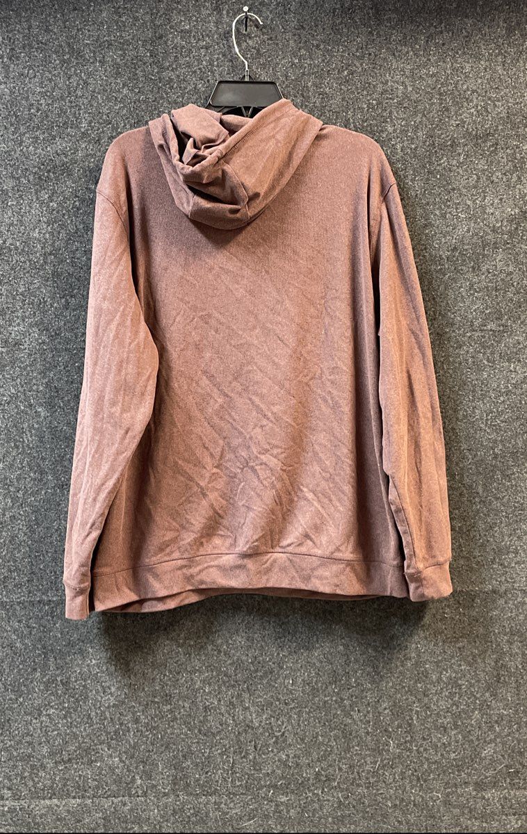 Avalanche Men's Outdoor Hoodie Pullover Mauve Heathered Performance Sz L