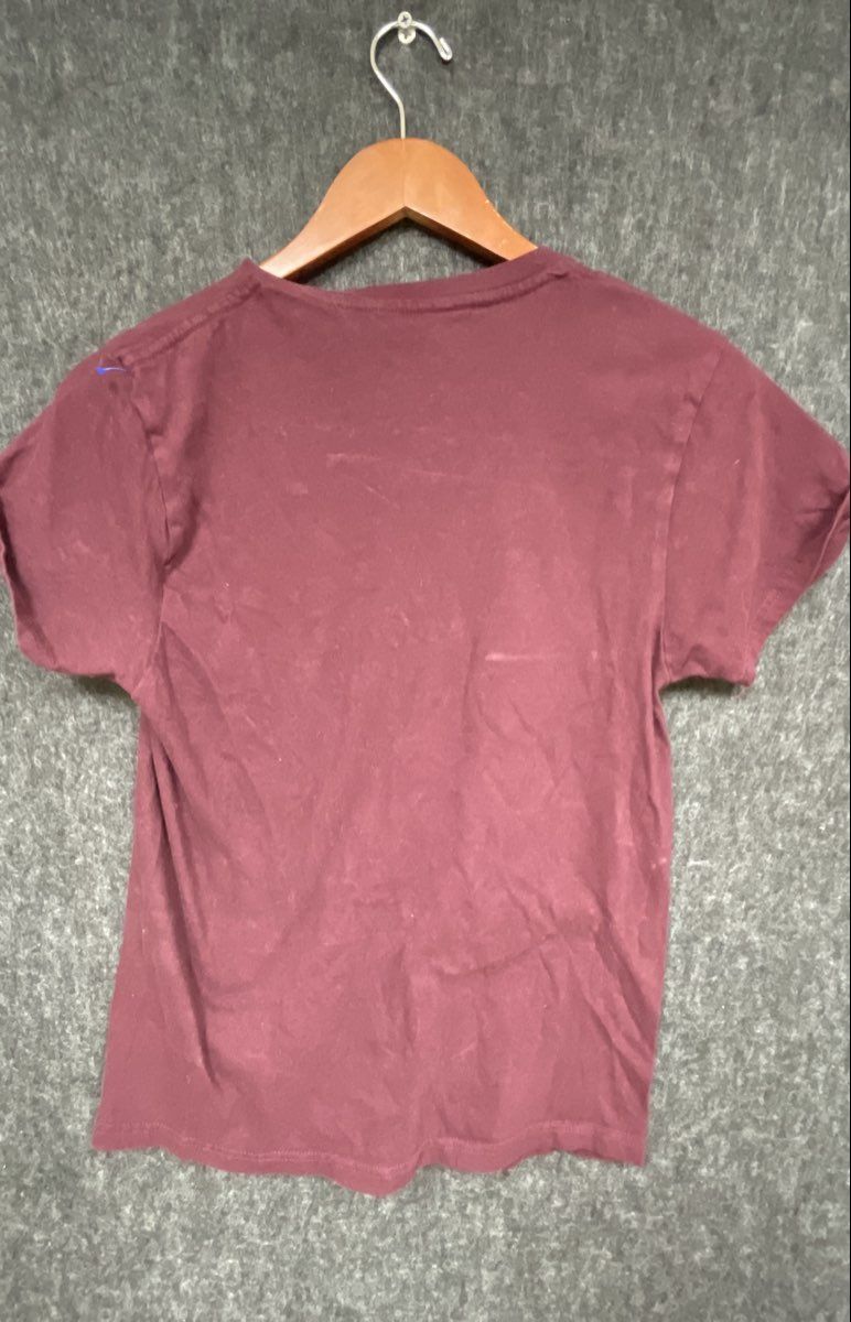 Sublime Sun Logo Floral Graphic T-Shirt Maroon Licensed Reprint Sz M