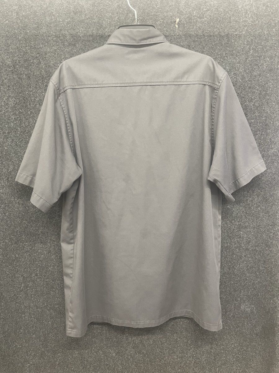 Carhartt Men's Gray S223 Fort Short Sleeve Button Up Work Shirt Sz L
