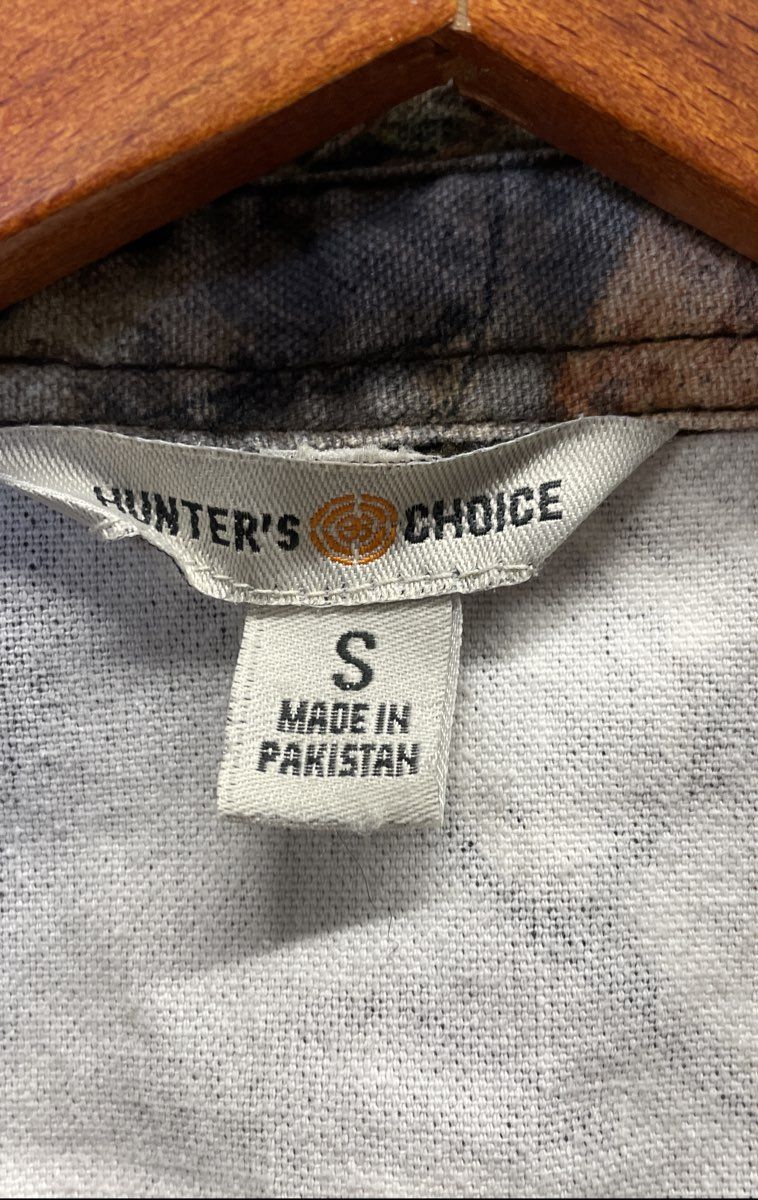 Hunter's Choice Boys' Camo Hunting Jacket Pants Set Cargo Pockets Size S