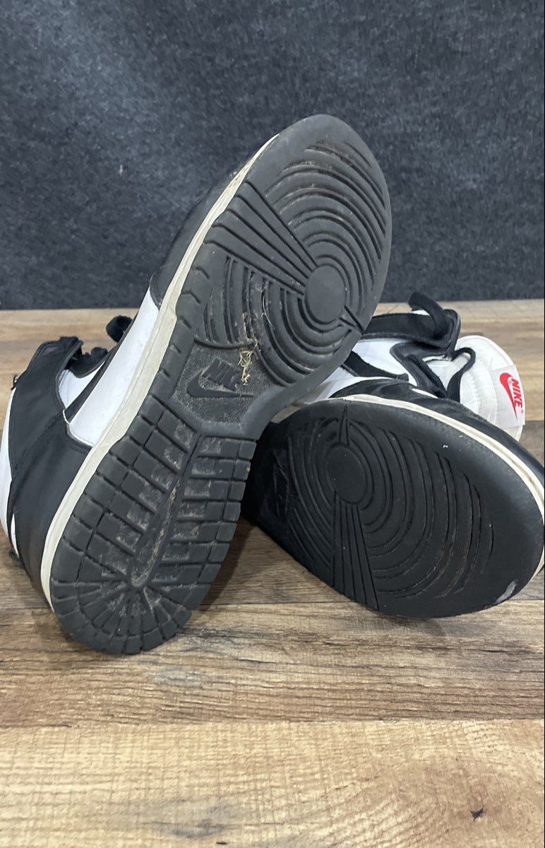 Nike Dunk High Retro Panda Black White Women's Sneakers Size 10