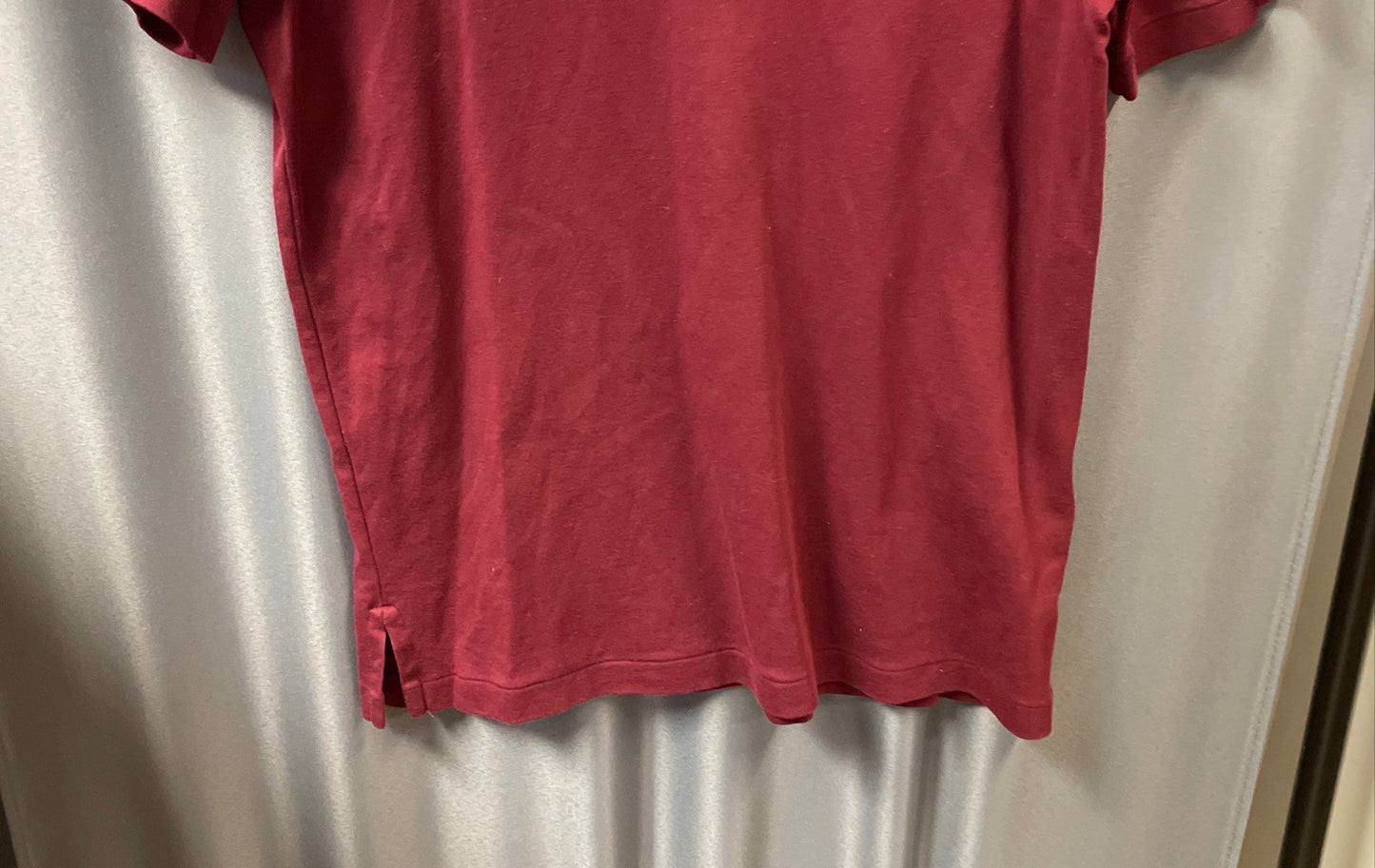 Polo Ralph Lauren Men's Burgundy Cotton Short Sleeve Golf Polo Shirt Sz M