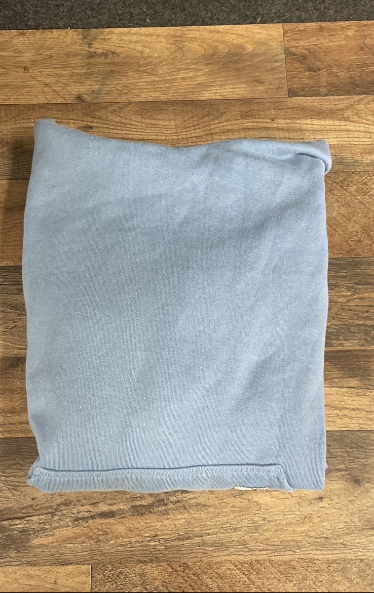 Carhartt Loose Fit Midweight Sleeve Graphic Hoodie Sweatshirt Blue Sz M