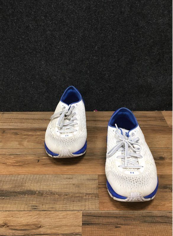 Under Armour HOVR Guardian 2 Running Shoes White Blue Women's Size 8