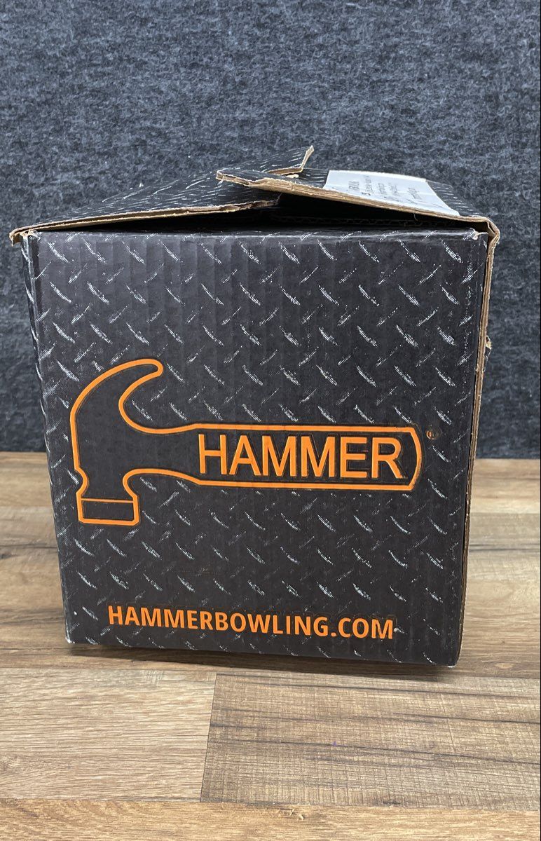 Hammer Bowling Ball 11 lb Drilled Purple Pearl Swirl USBC Approved IOB