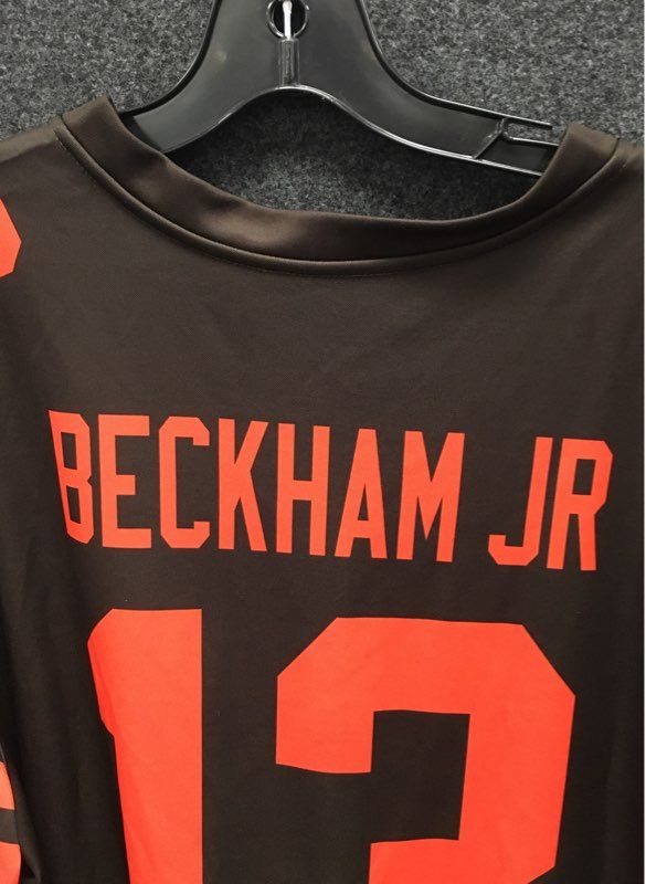 Nike Men's Cleveland Browns Odell Beckham Jr #13 Color Rush Jersey Brown Sz XL