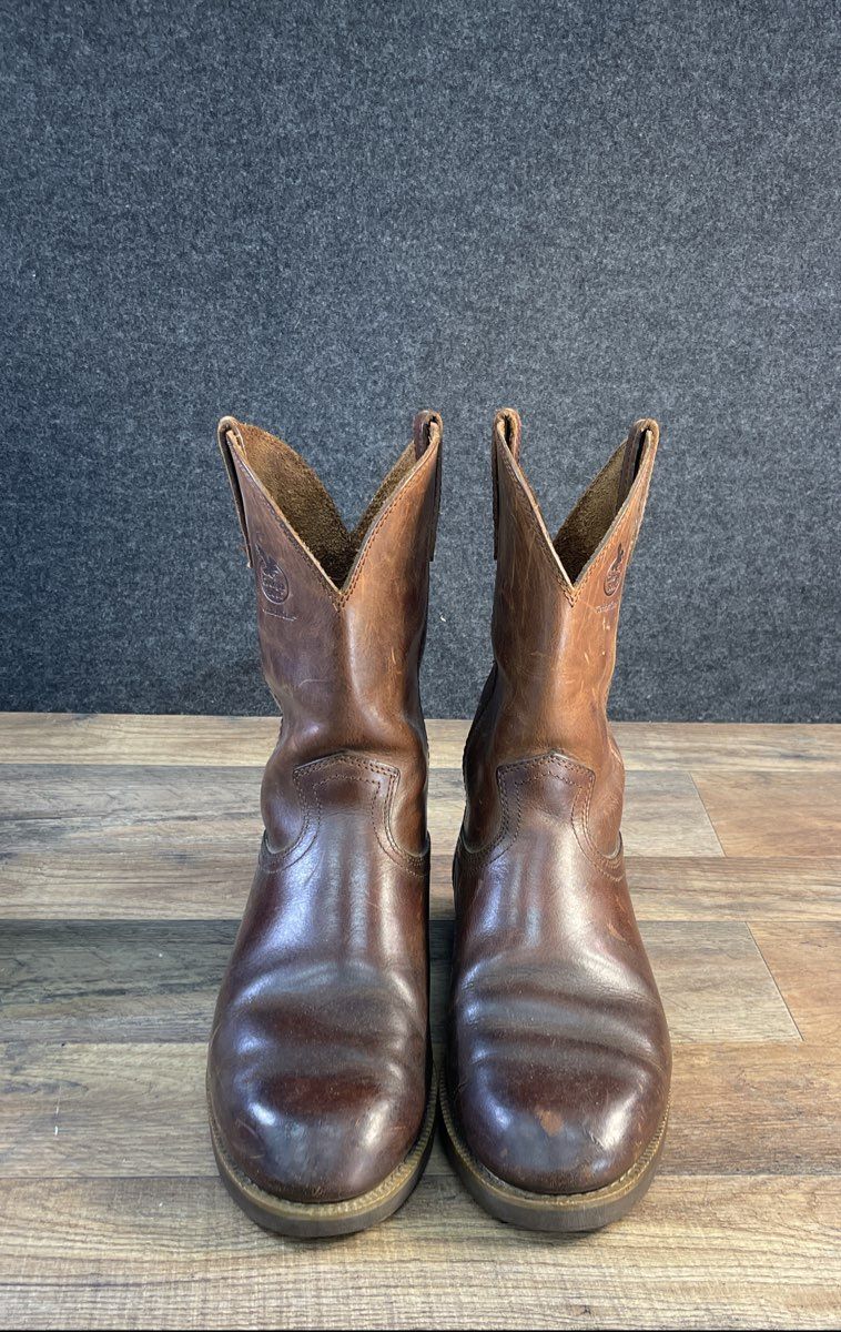 Georgia Boot G5814 Ranch Wellington Chestnut Prairie Work Boots Size 8.5D