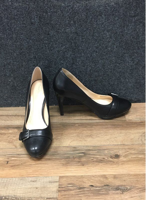 Cole Haan Chelsea Low Pump Black Leather Women's Size 9.5 B