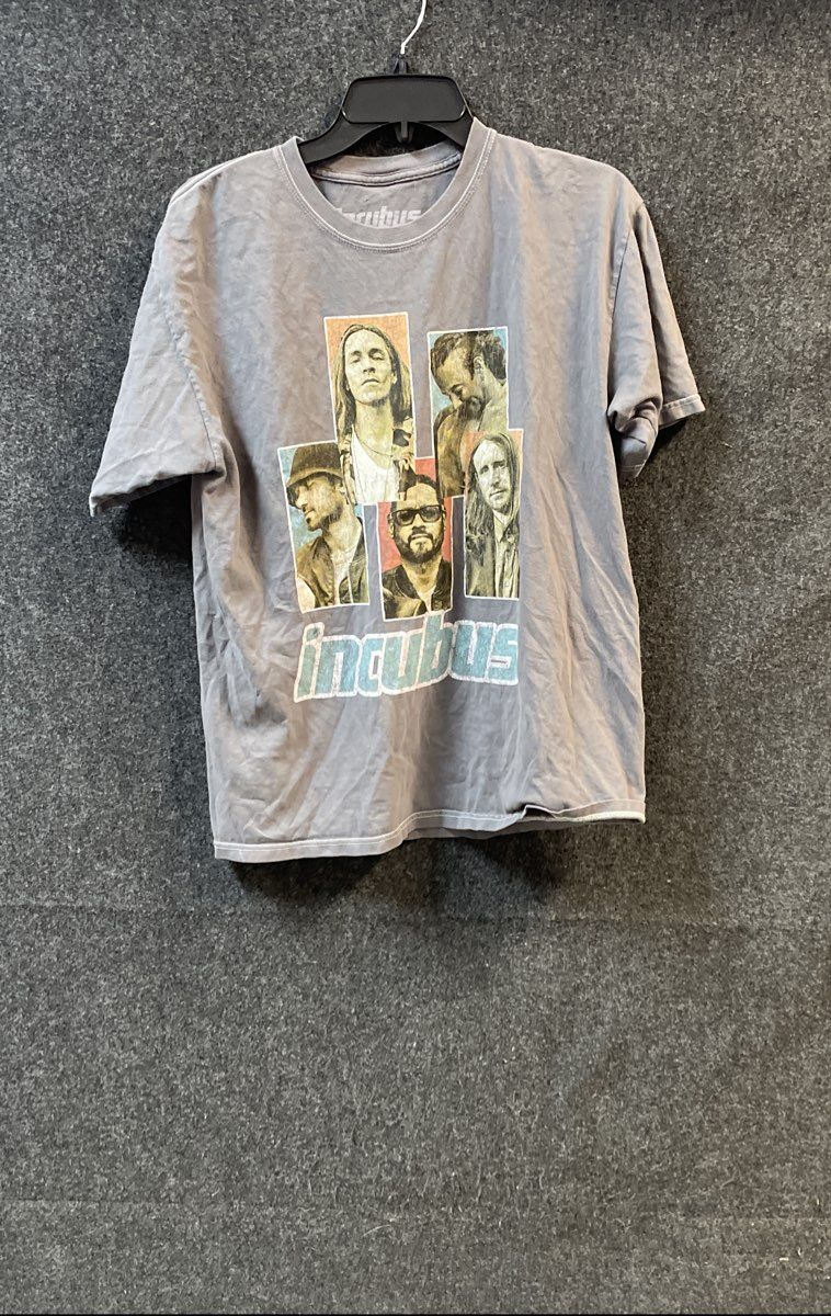 Incubus Band Member Photo Graphic T-Shirt Goodie Two Sleeves Gray Sz M/L