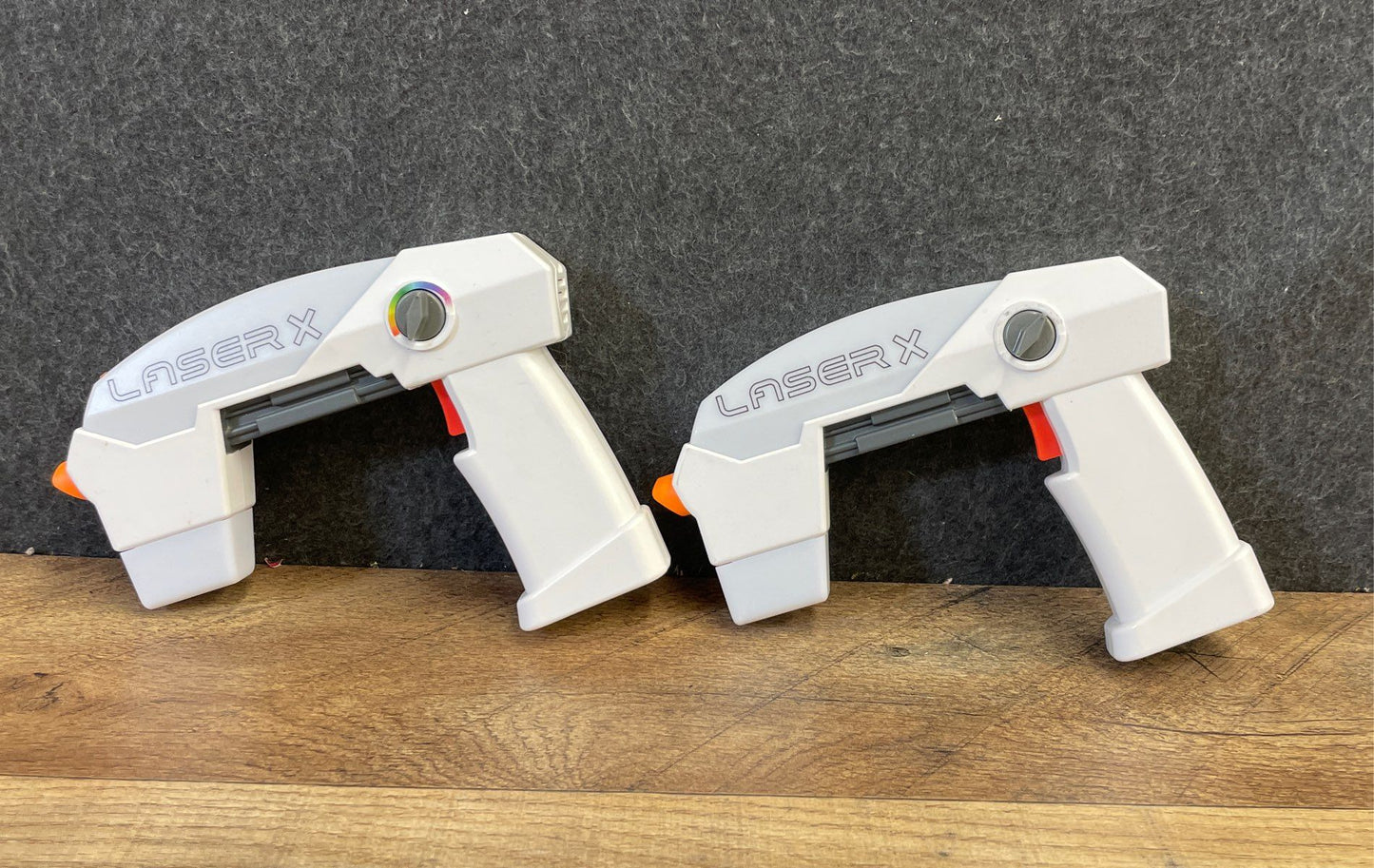 Laser X 2 Player Laser Tag Gaming Set Blasters & Chest Receivers Toy Game