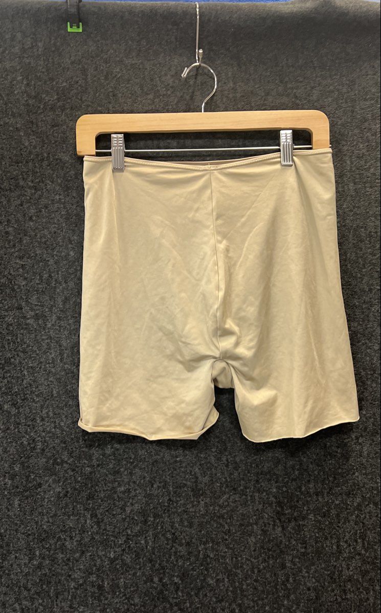 Spanx Women's Tummy Control Shapewear Mid-Thigh Shorts Beige Nude Sz XL