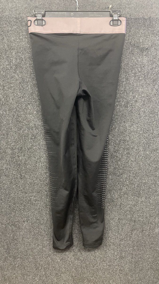 Nike Women's Nike Pro Dri-Fit Leggings Black Iridescent Dot Compression Sz M